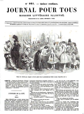 Journal pour tous Samstag 1. September 1866