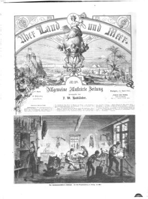 Über Land und Meer Sonntag 14. April 1861