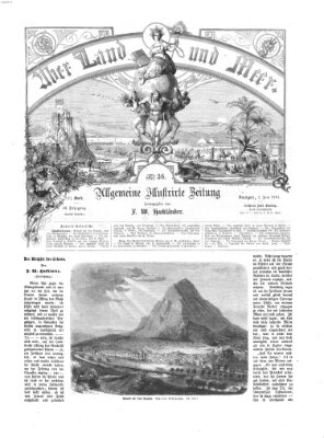 Über Land und Meer Sonntag 2. Juni 1861