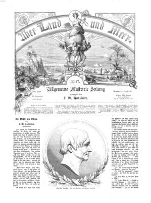 Über Land und Meer Sonntag 9. Juni 1861