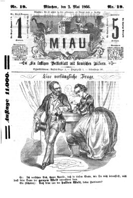 Miau Mittwoch 2. Mai 1866