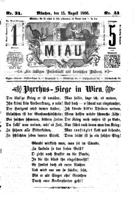 Miau Mittwoch 15. August 1866