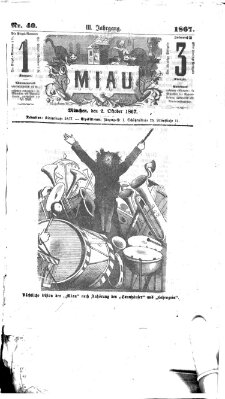 Miau Mittwoch 2. Oktober 1867