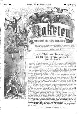 Raketen (Schalks-Narr) Freitag 16. September 1864