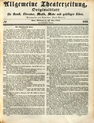 Allgemeine Theaterzeitung Mittwoch 22. Mai 1844