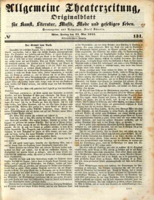 Allgemeine Theaterzeitung Freitag 31. Mai 1844
