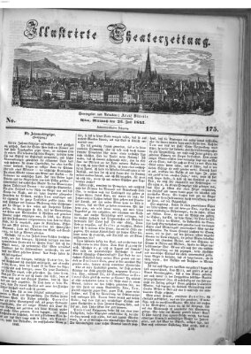 Allgemeine Theaterzeitung Mittwoch 23. Juli 1845