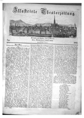 Allgemeine Theaterzeitung Montag 4. August 1845