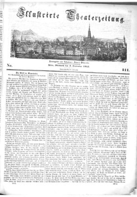 Allgemeine Theaterzeitung Mittwoch 3. September 1845