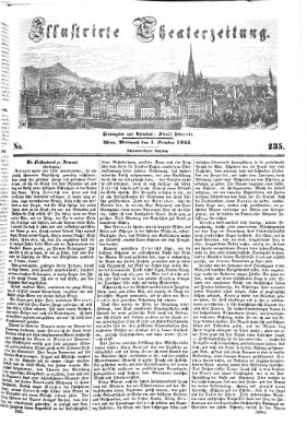 Allgemeine Theaterzeitung Mittwoch 1. Oktober 1845