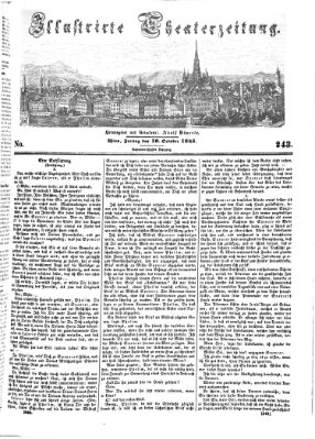 Allgemeine Theaterzeitung Freitag 10. Oktober 1845
