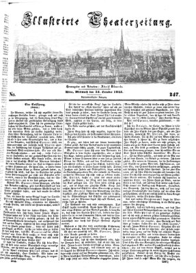 Allgemeine Theaterzeitung Mittwoch 15. Oktober 1845