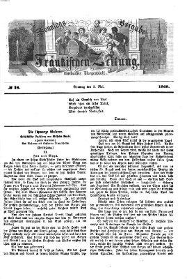 Fränkische Zeitung (Ansbacher Morgenblatt) Sonntag 2. Mai 1869