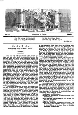 Fränkische Zeitung (Ansbacher Morgenblatt) Sonntag 9. Oktober 1870