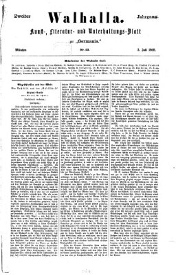 Walhalla (Der Bayerische Landbote) Samstag 3. Juli 1869