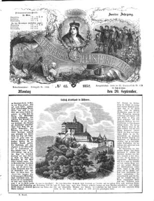 Österreichische illustrierte Zeitung Montag 20. September 1852