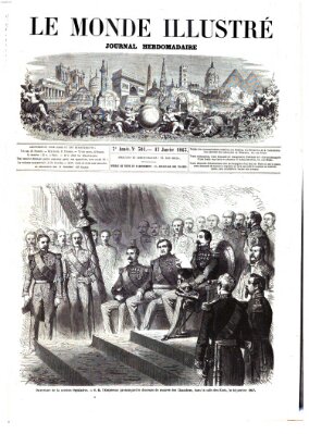 Le monde illustré Samstag 17. Januar 1863