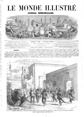 Le monde illustré Samstag 13. Februar 1864
