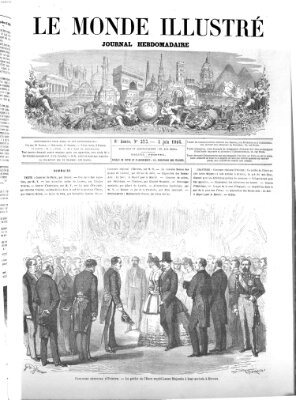 Le monde illustré Mittwoch 6. April 1864