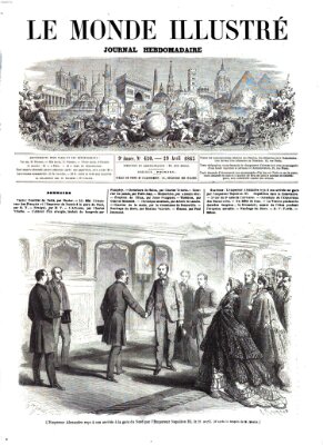 Le monde illustré Samstag 29. April 1865