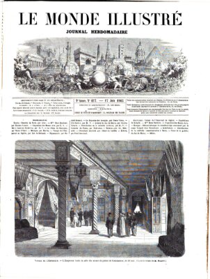 Le monde illustré Samstag 17. Juni 1865