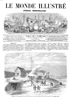 Le monde illustré Samstag 22. Juli 1865