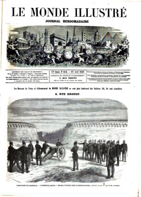 Le monde illustré Samstag 27. April 1867