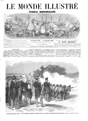 Le monde illustré Samstag 19. September 1868