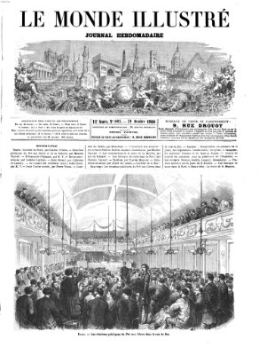 Le monde illustré Samstag 31. Oktober 1868