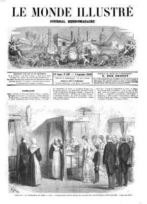 Le monde illustré Samstag 4. September 1869