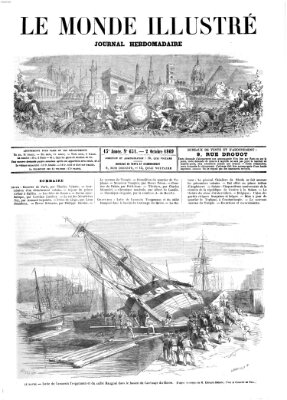 Le monde illustré Samstag 2. Oktober 1869