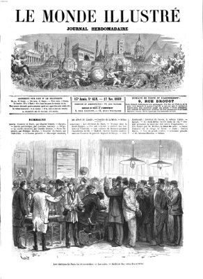 Le monde illustré Samstag 27. November 1869