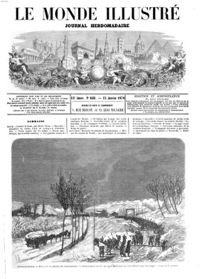 Le monde illustré Samstag 15. Januar 1870