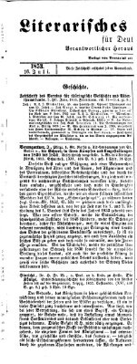 Literarisches Zentralblatt für Deutschland Samstag 16. Juli 1853