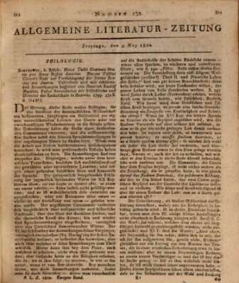 Allgemeine Literatur-Zeitung (Literarisches Zentralblatt für Deutschland) Freitag 9. Mai 1800