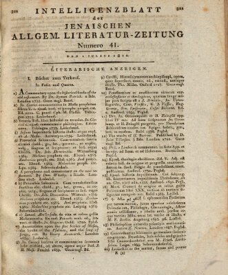 Jenaische allgemeine Literatur-Zeitung vom Jahre ... Mittwoch 1. Juli 1812