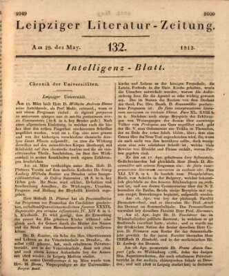 Leipziger Literaturzeitung Freitag 29. Mai 1812