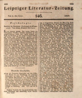 Leipziger Literaturzeitung Freitag 8. Juni 1827