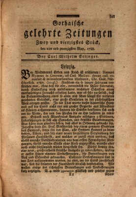 Gothaische gelehrte Zeitungen Samstag 24. Mai 1788