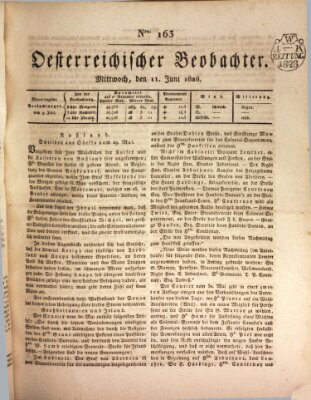 Der Oesterreichische Beobachter Mittwoch 11. Juni 1828
