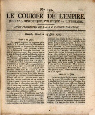 Le courier de l'Empire Dienstag 25. Juni 1799