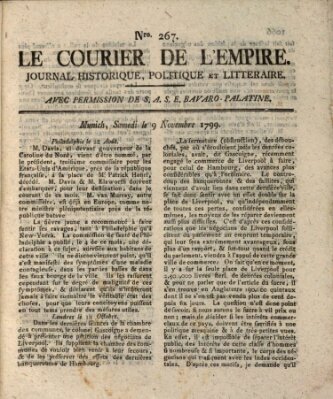 Le courier de l'Empire Samstag 9. November 1799