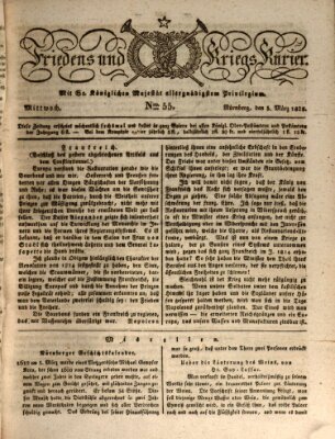 Der Friedens- u. Kriegs-Kurier (Nürnberger Friedens- und Kriegs-Kurier) Mittwoch 5. März 1823