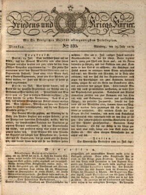 Der Friedens- u. Kriegs-Kurier (Nürnberger Friedens- und Kriegs-Kurier) Dienstag 29. Juli 1823