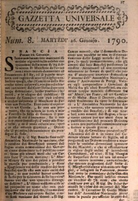 Gazzetta universale Dienstag 26. Januar 1790