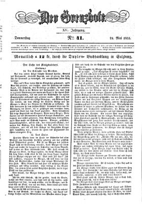Der Grenzbote Donnerstag 24. Mai 1855