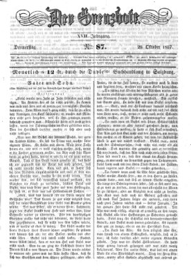Der Grenzbote Donnerstag 29. Oktober 1857
