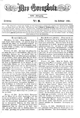Der Grenzbote Sonntag 24. Februar 1861