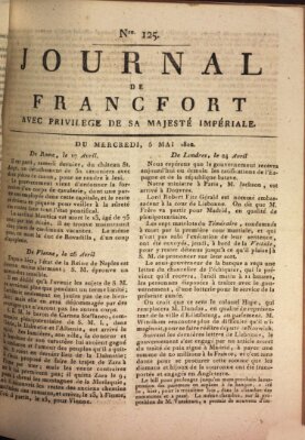 Journal de Francfort Mittwoch 5. Mai 1802