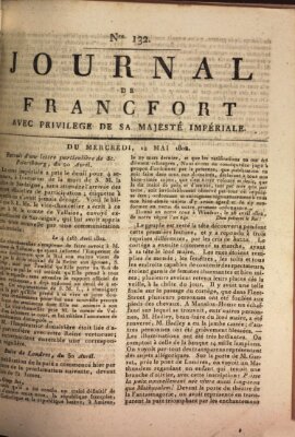 Journal de Francfort Mittwoch 12. Mai 1802
